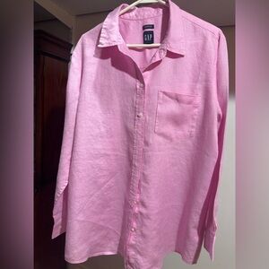 The GAP Boyfriend Shirt in Linen!
